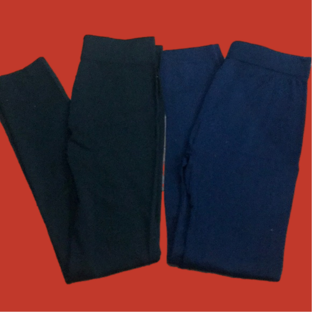 NWOT two pair of fleece leggings